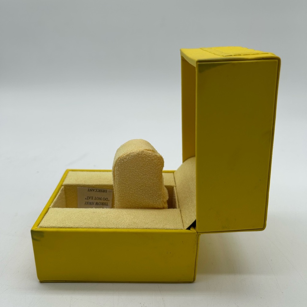 Invicta Authentic Yellow Watch Box Storage Presentation Display - Picture 8 of 11